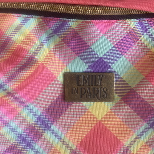 GIM Emily in Paris school backpack used with matching pencil case