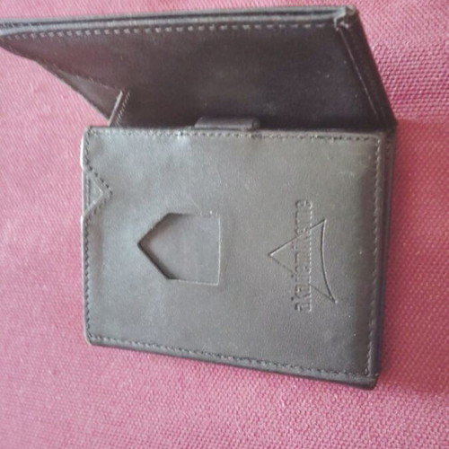 Wallets for cards like new, set of 2, black