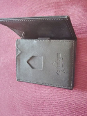 Wallets for cards like new, set of 2, black