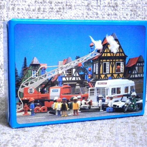 Playmobil 3339 Firefighter vintage sealed