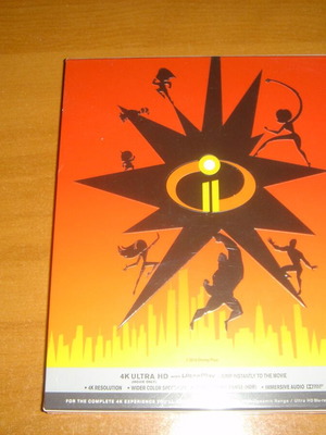 Incredibles 2 Steelbook Limited Edition from SM Life Design Group Korea new