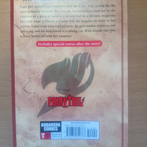 Fairy Tail Manga Vol.1 like new, English