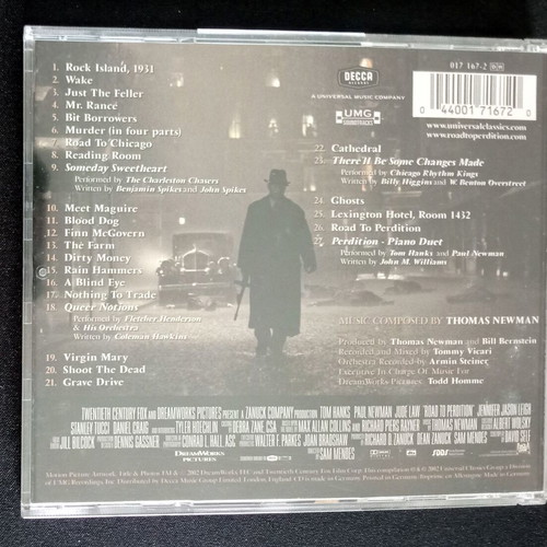 Road to Perdition OST CD used