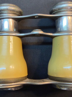 Rare French Opera Binoculars used Chevalier Opticien