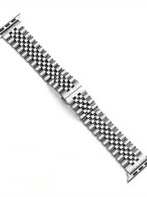 Λουράκι ρολογιού για Apple Watch Series 1-9 Ultra 2, αργυροειδές, καινούργιο