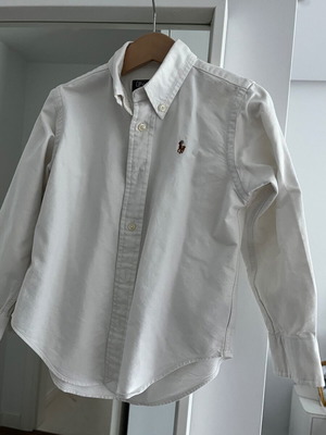 Polo Ralph Lauren white boys' shirt used, size 3 years