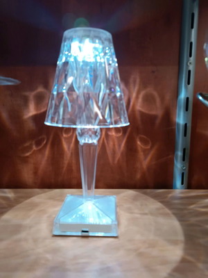 Table lamp rechargeable, high-quality plastic, new