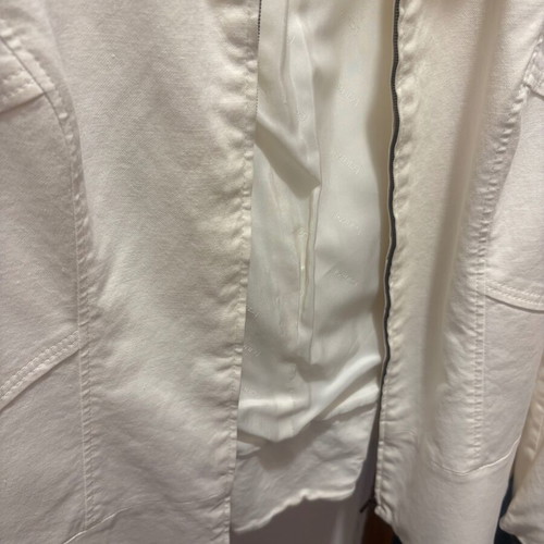 White jacket like new, XL size
