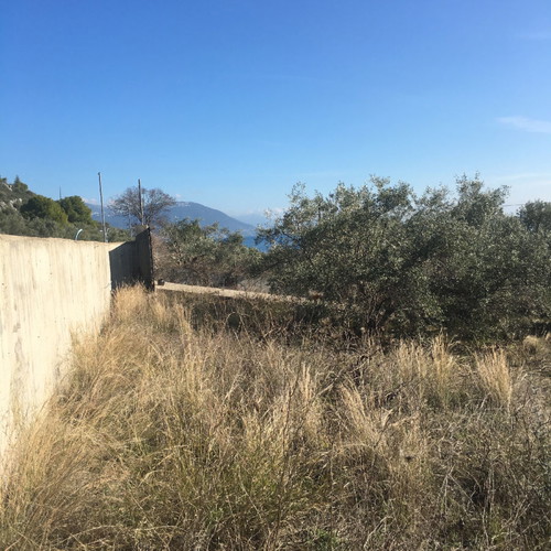 Seafront Land Plot 2048 m² Buildable, Corner, Evia