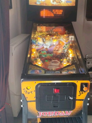 Sega Space Jam φλιπεράκι 1996 σαν καινούργιο, συλλεκτικό arcade παιχνίδι
