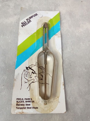 Metal peeler inox for fruits and vegetables new