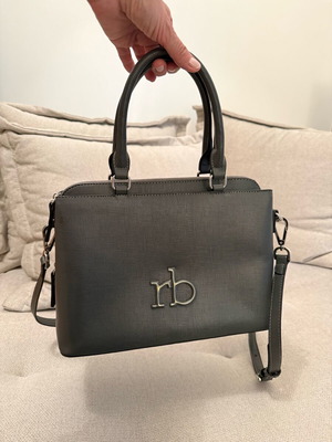 Rocco Barocco shoulder bag unused, gray