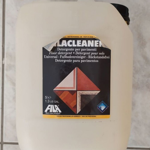 FILA stone and ceramic floor cleaner liquid 5 liters new