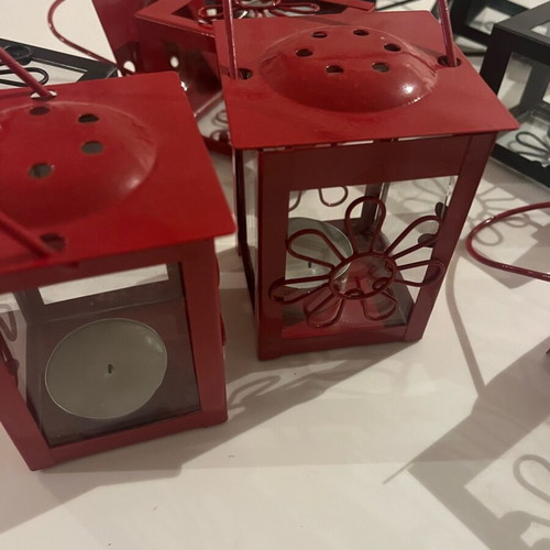 package of 8 decorative lanterns