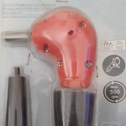 Drill angle attachment new, unused