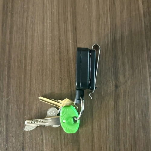 Gear Keeper Locking Retractor used, key return mechanism