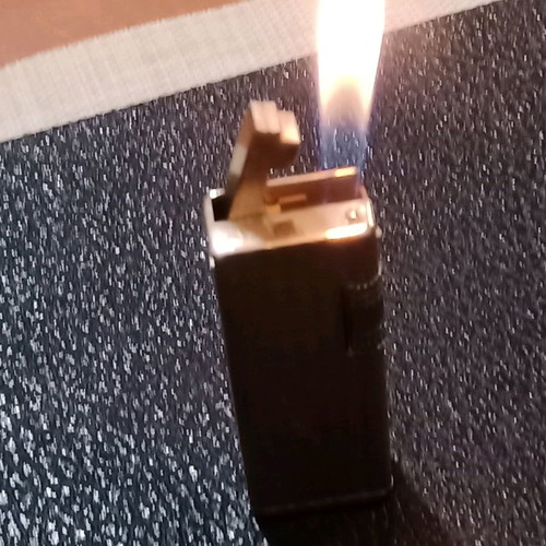 Kingstar lighter gold plated used with perfect functionality