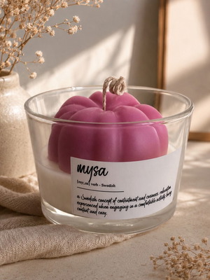 Handmade Pumpkin Soy Candle 250g