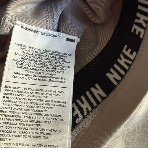 Nike Dri-Fit leggings gray-beige size M new