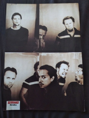 Metallica posters like new, pack