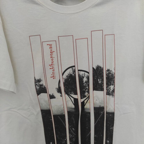 T-shirt white basketball shinobi hoopsquad Sol's like new, size L
