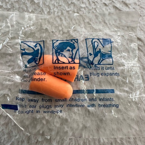 Earplugs new sealed