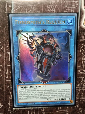 Fiendsmith's Requiem card like new with Ultra Pro sleeve