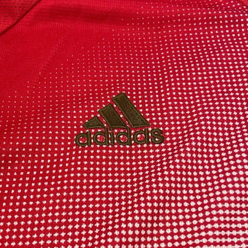 Adidas Vintage Polo 04/05 Y2K Football Style Size L like new, red white