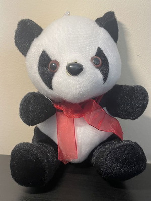 Plush Panda like new, 17 cm height