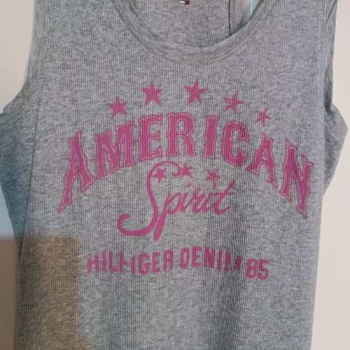 Tommy Hilfiger grey tank top like new