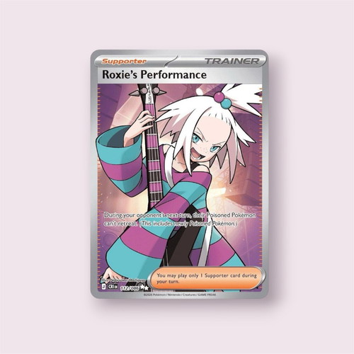 Roxie's Performance Pokemon card CRI 112