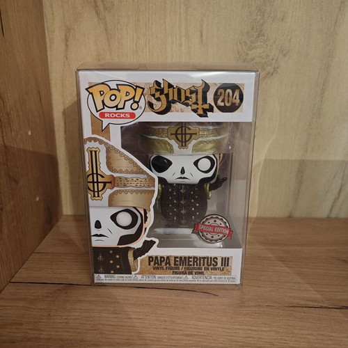 Funko Pop! Rocks Ghost Papa Emeritus III #204 Special Edition like new