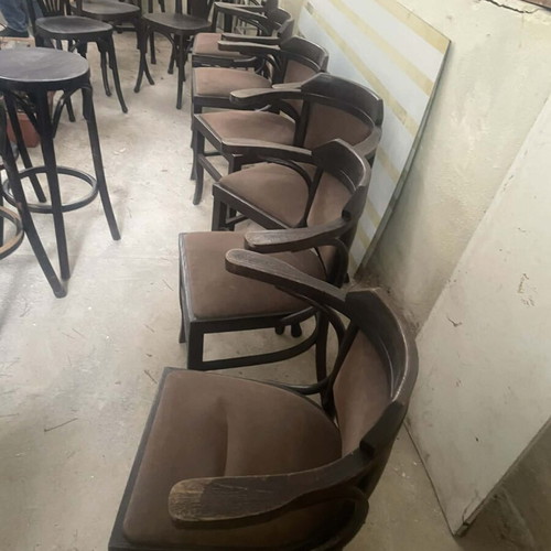 Cafe armchairs used