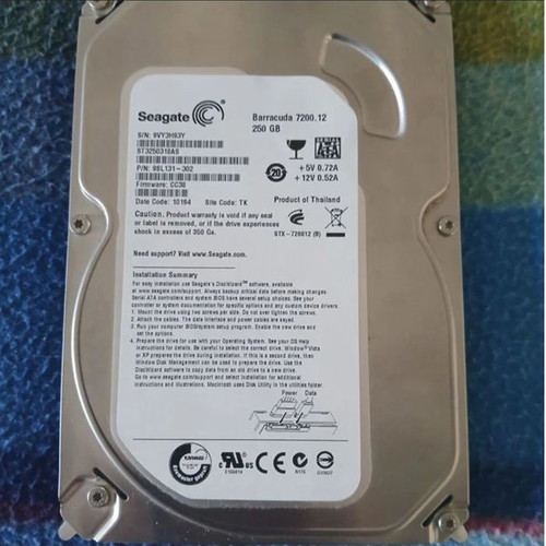 Seagate Barracuda ST3250318AS 3.5" 250 GB SATA hard drive used