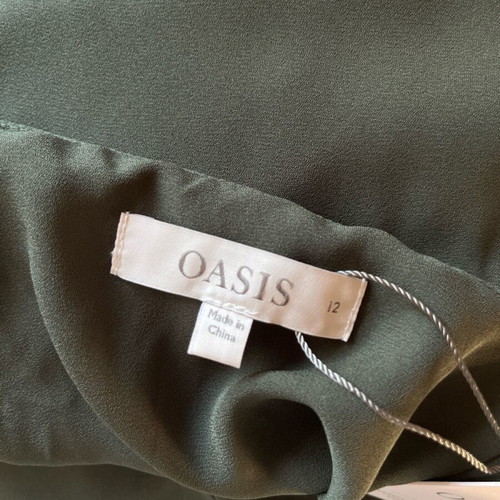Oasis green dress size 38