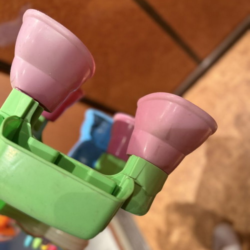 Fisher-Price activity chair used with interactive play table