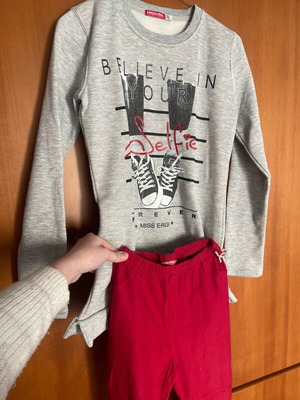 Children's clothing set like new for 16 years old