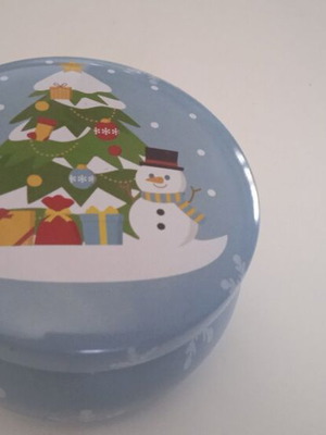 Δοχείο για ρεσό ή αρωματικά κεράκια χριστουγεννιάτικο σχέδιο καινούργιο