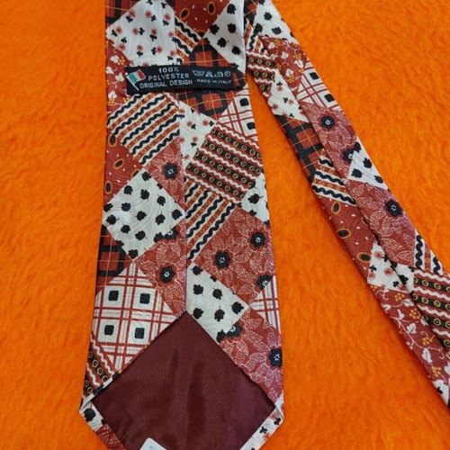 90s Vintage Tie Giorgio Refaelli New, Multicolor