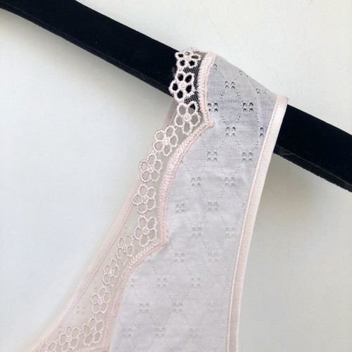 Vintage Lace Tank Top Malizia by La Perla Medium pale pink like new