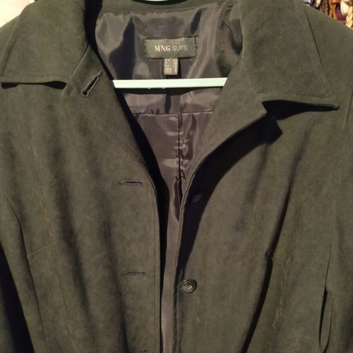 Velvet jacket Mango like new, anthracite, size M/L