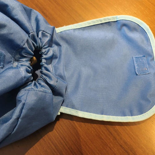 Children's travel set like new, 3 pieces, blue