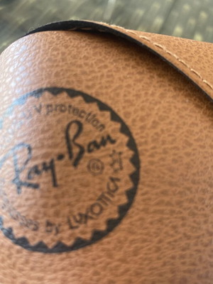Ray Ban мъжки слънчеви очила като нови, златисти