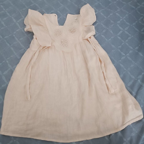 Zara children's linen dress, size 110-116 cm