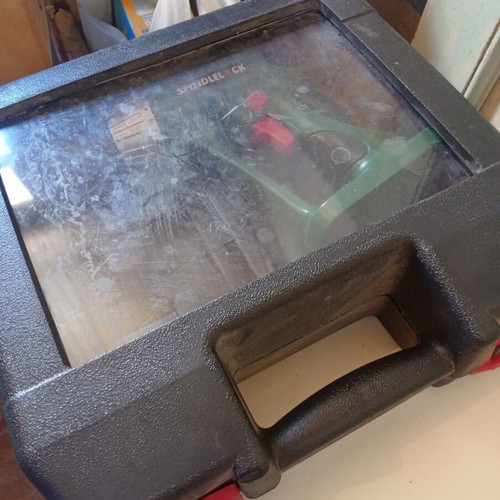 Parkside PABS 18-2 SL 18V drill driver used with carrying case without battery