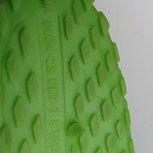 Tribord kids' water shoes size 24-25 like new, green