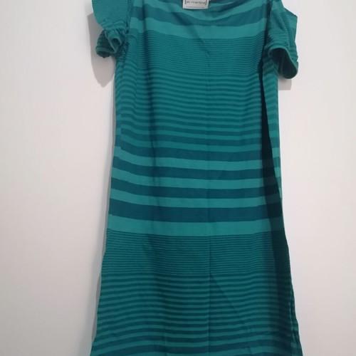 St Martins long-sleeve blouse used, petrol color, size M