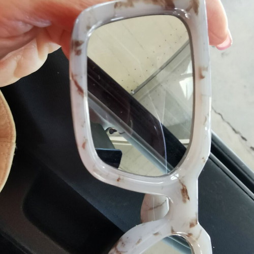 Italian sunglasses new with mirrored lenses, gray
