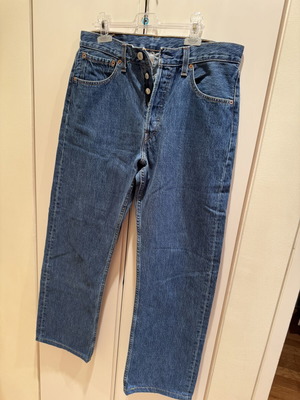 Τζιν Levi's 501 unisex W32 L32 σαν καινούργιο, μπλε