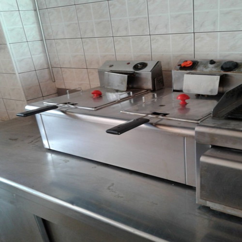Πλήρης ανοξείδωτος εξοπλισμός γυράδικου μεταχειρισμένος